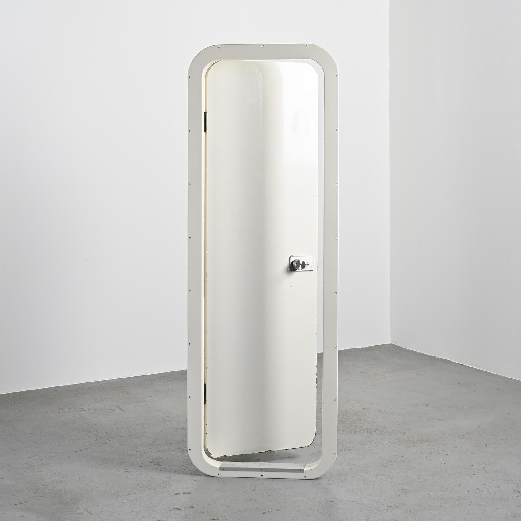 Mid-Century Modern Bathroom Fiberglass Door by Charlotte Perriand, circa 1980 For Sale
