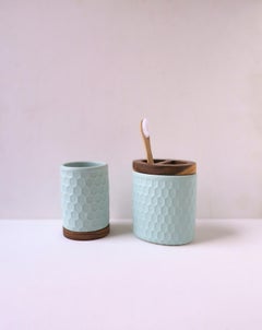 Bathroom Vanity Cup Toothbrush Holder Pistachio Green