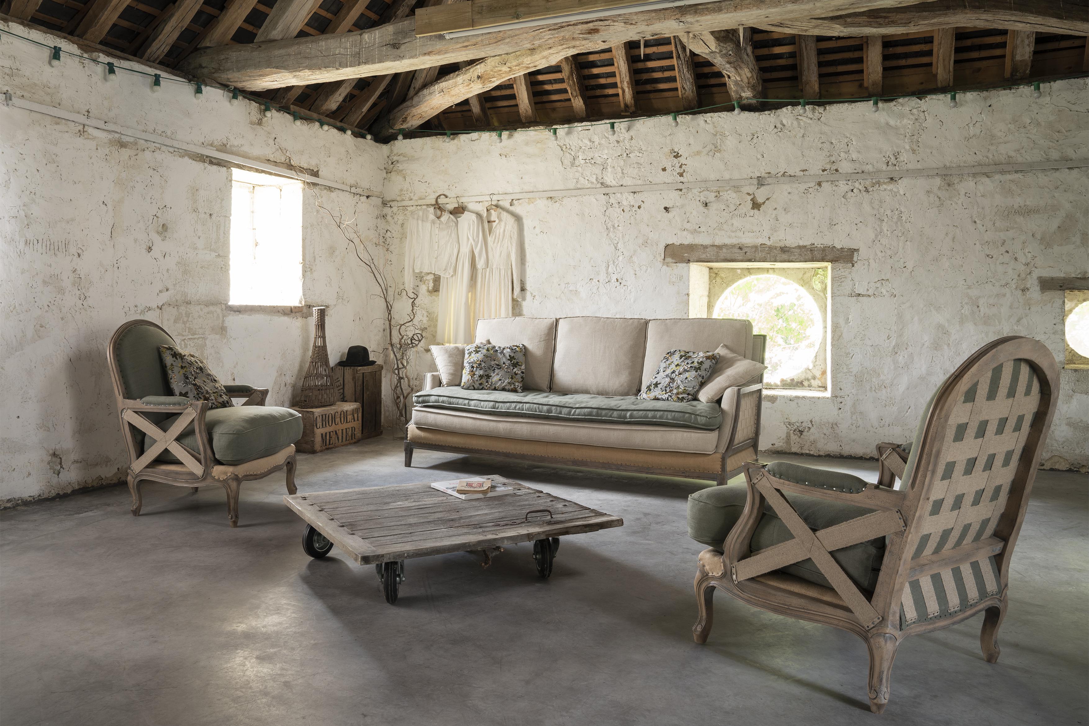 French Batignolles Sofa by RALPH M For Sale