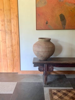 Batik Dye Terracotta Jar from Java, Indonesia c. 1900