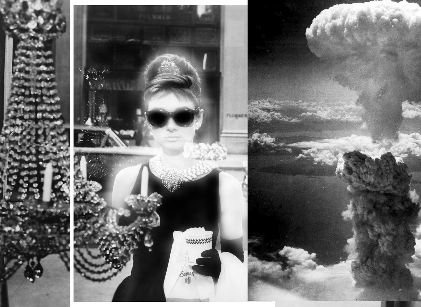 Audrey Atomic
 by BATIK

Pop Artwork of the iconic Audrey Hepburn during filming of Breakfast At Tiffany's.
 
BATIK is an increasingly collectable pop artist currently living and working in London. The artist is purposely elusive with their true