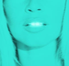 Turquoise Atomic - Signed limited edition Pop Art - Brigitte Bardot
