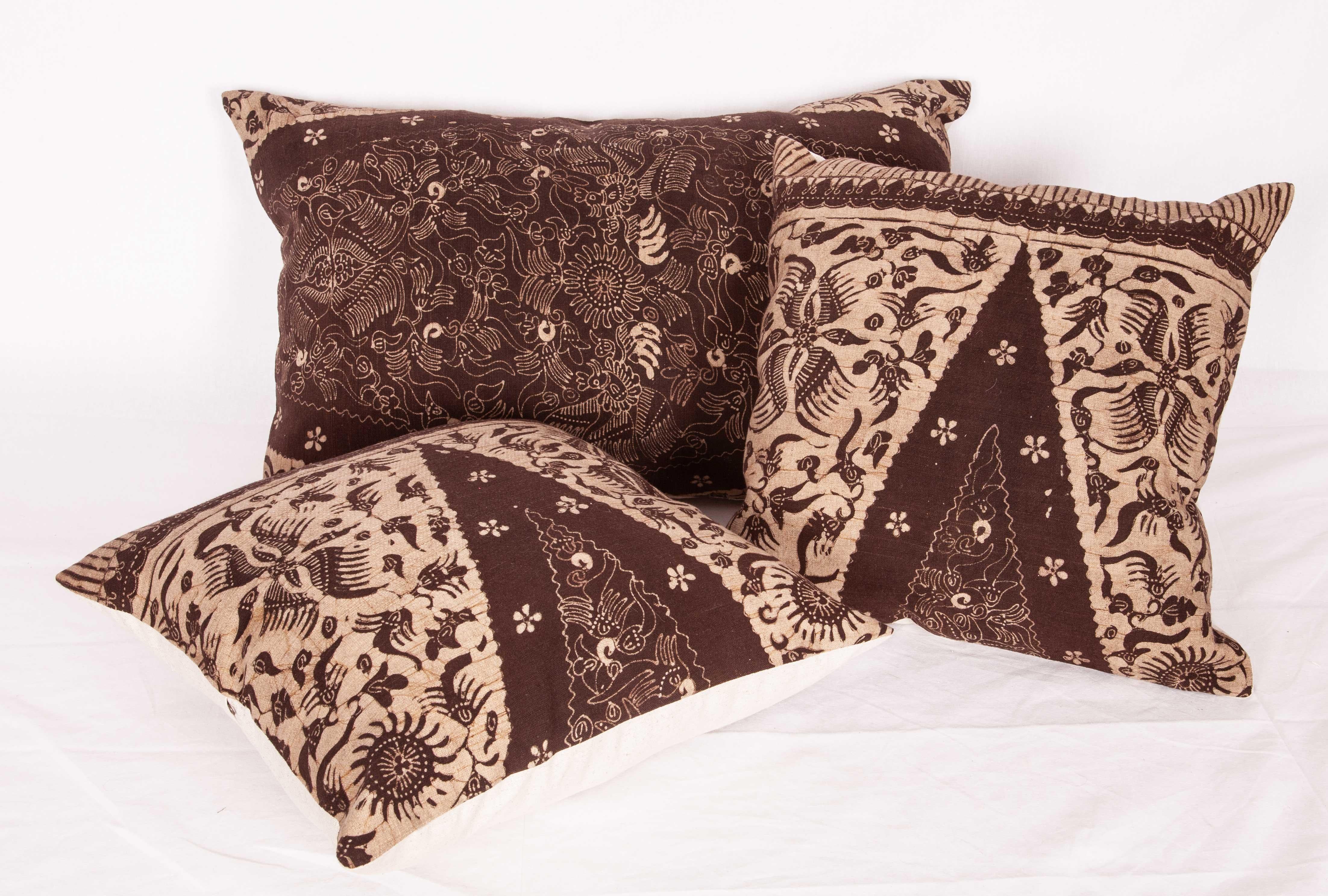 batik pillow covers