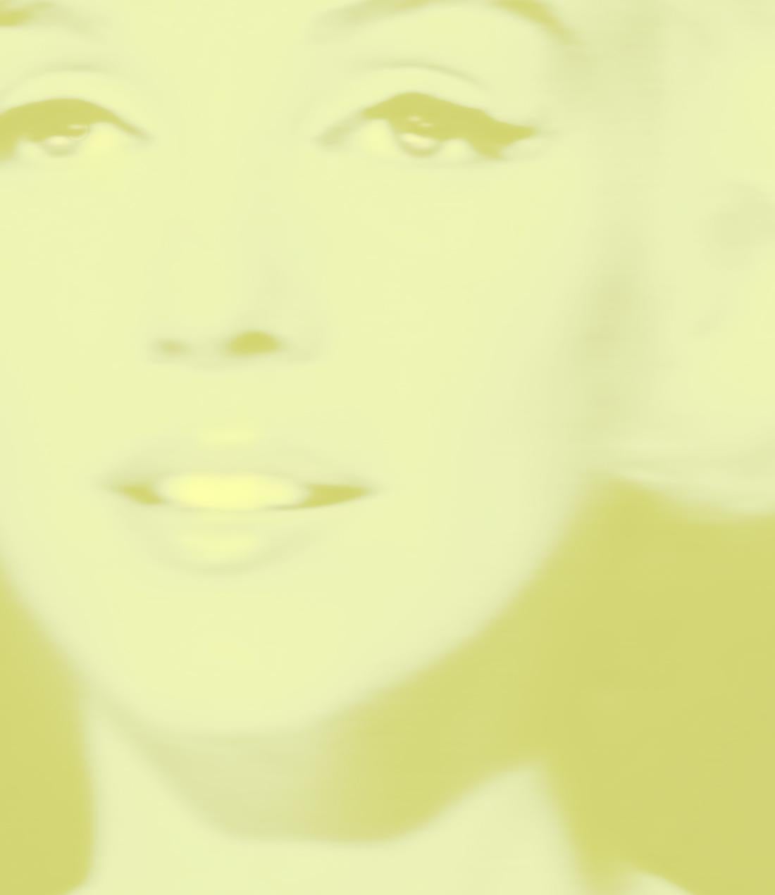 Atomic Lemon Marilyn Monroe Oversize Pop Art - Print by BATIK