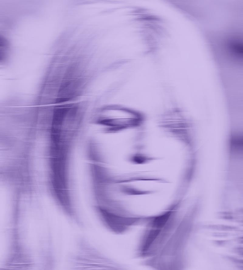 Bardot Blur Lavender 2022
by BATIK

Signed and numbered by the artist on front 
limited to only 5 this size 
Paper size 44 inches height x 40 inches width / 112 x 101 cm 
Paper Type : Archival Pigment print
unframed

Artwork of the French cinema