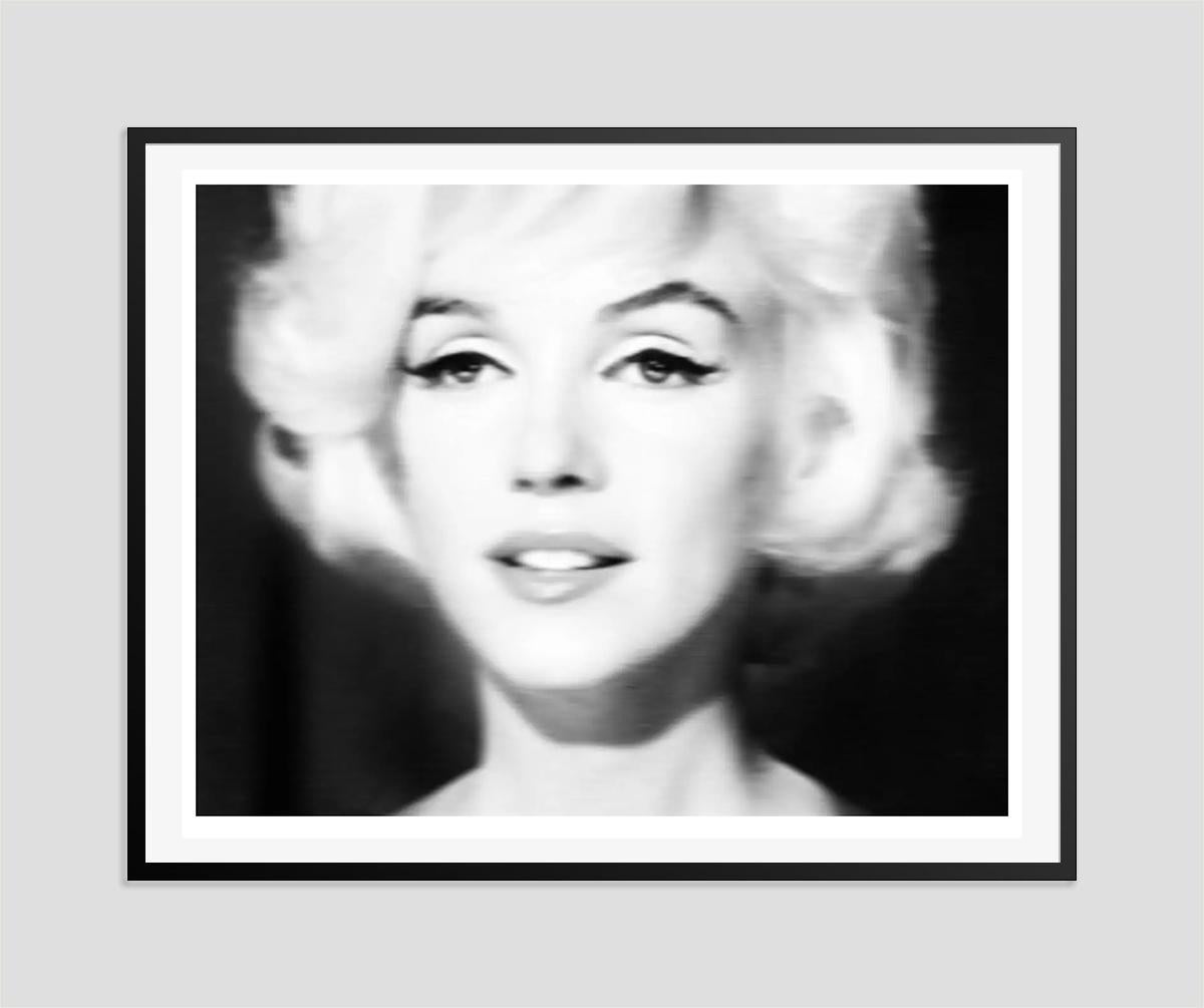 Black And White Marilyn by BATIK Oversize Limited Print For Sale 1