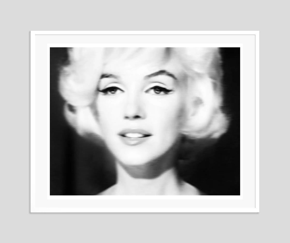 Black And White Marilyn by BATIK Oversize Limited Print For Sale 3