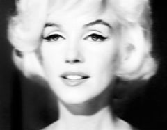 Schwarzer und weißer Marilyn von BATIK in Übergröße mit limitiertem Druck