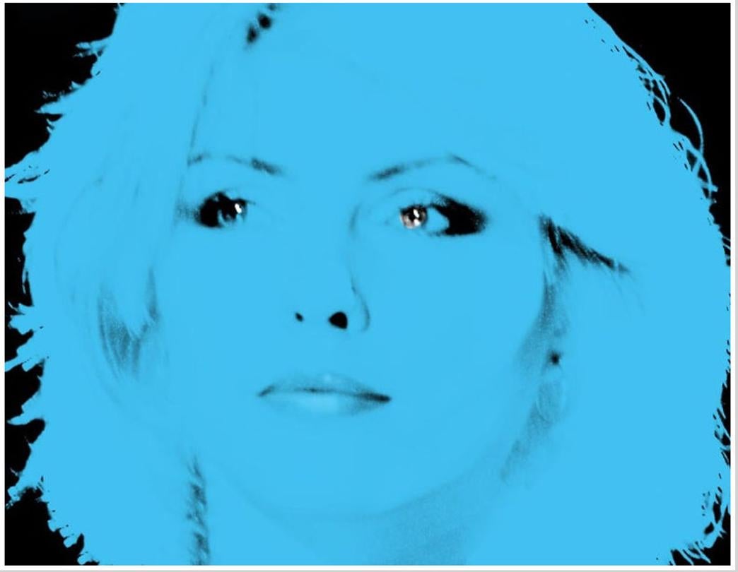 Figurative Print de BATIK - Blondie Blue - Edición limitada firmada