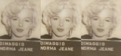 Karamell Marilyn Triptychon - Marilyn Monroe Pop Art 
