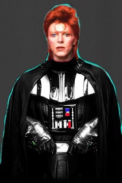 Darth Bowie  Übergroße, limitierte Auflage – Pop Art  Darth Vader David Bowie