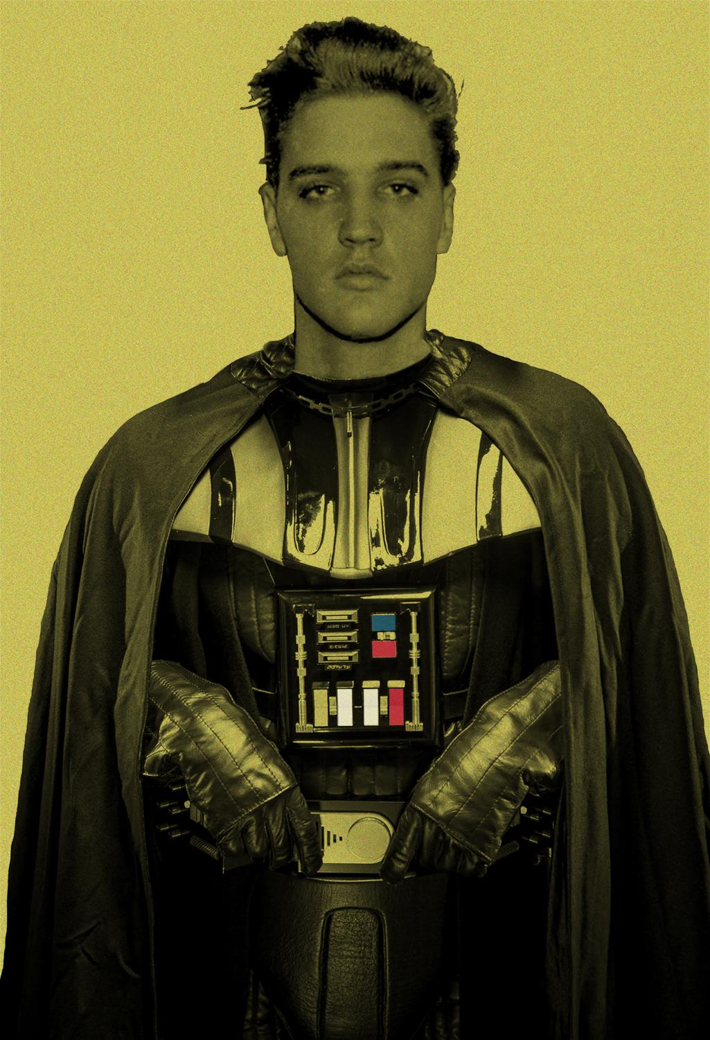 BATIK Color Photograph – Darth Elvis  - limitierte Auflage - Darth Vader Elvis Pop Art 