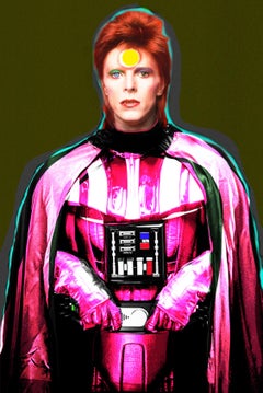 David Bowie en Dark Ziggy Pink  - Édition limitée signée