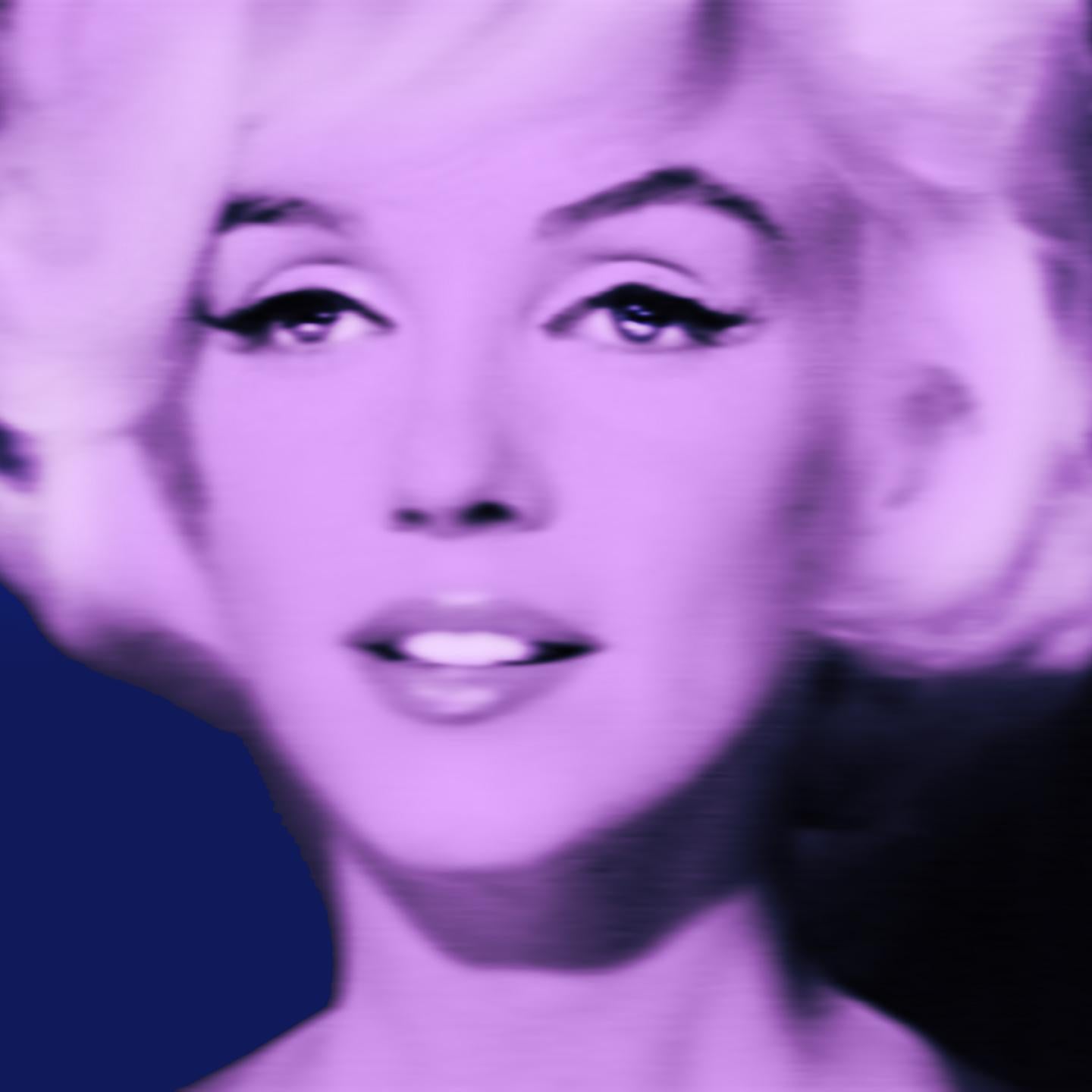 BATIK Figurative Print - Lavender Marilyn II - Marilyn Monroe Oversize Pop Art