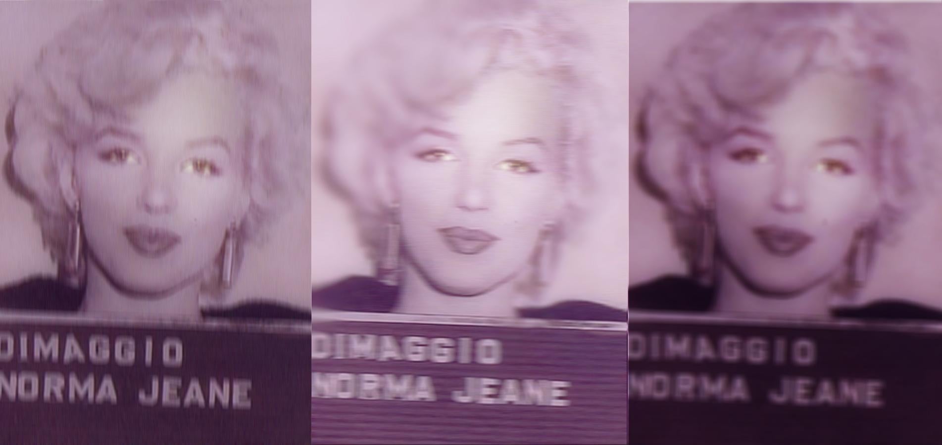 Purple Marilyn Triptych - Marilyn Monroe Pop Art