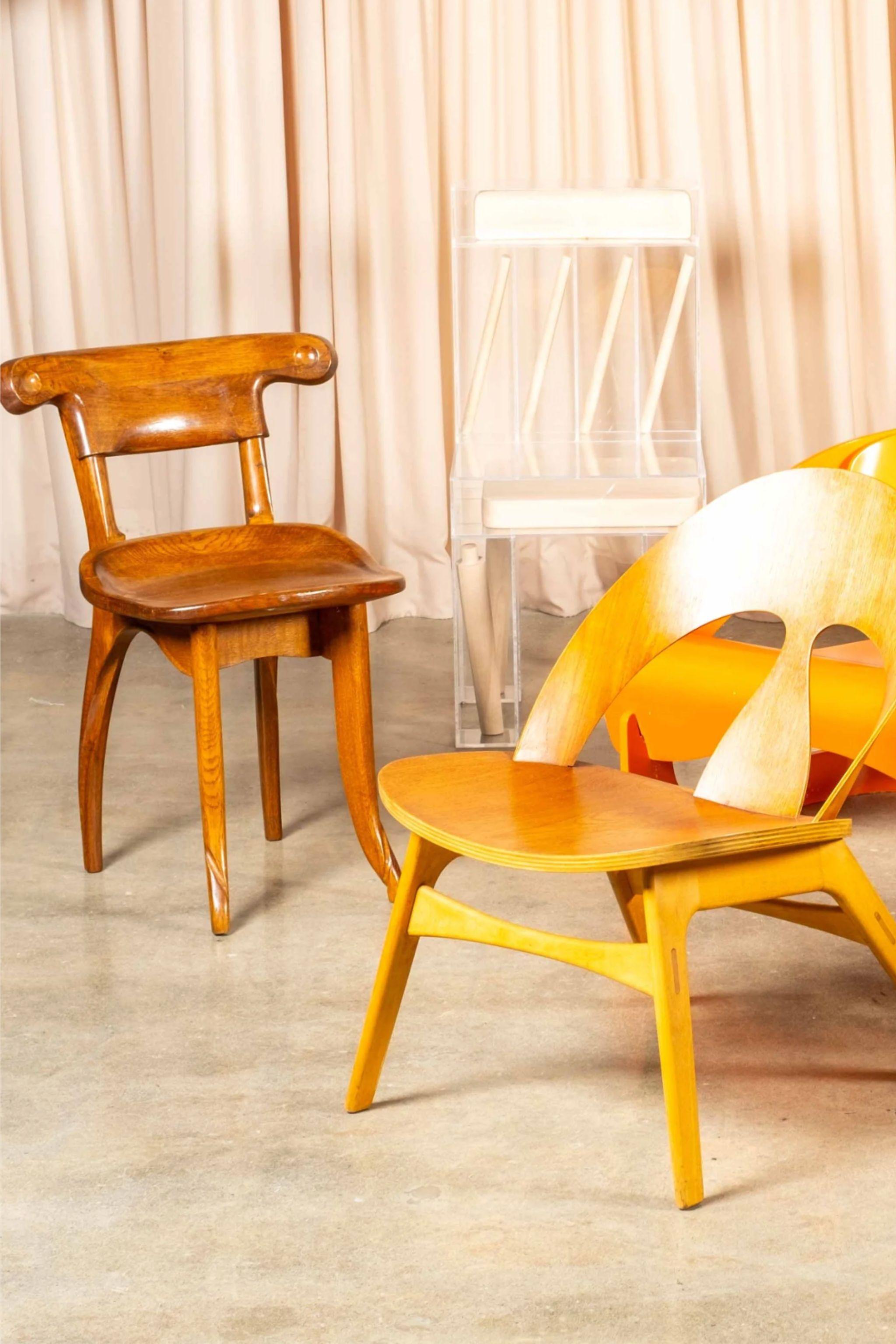 Batlló Chair by Spanish Modernist Antoni Gaudí in vendita 6