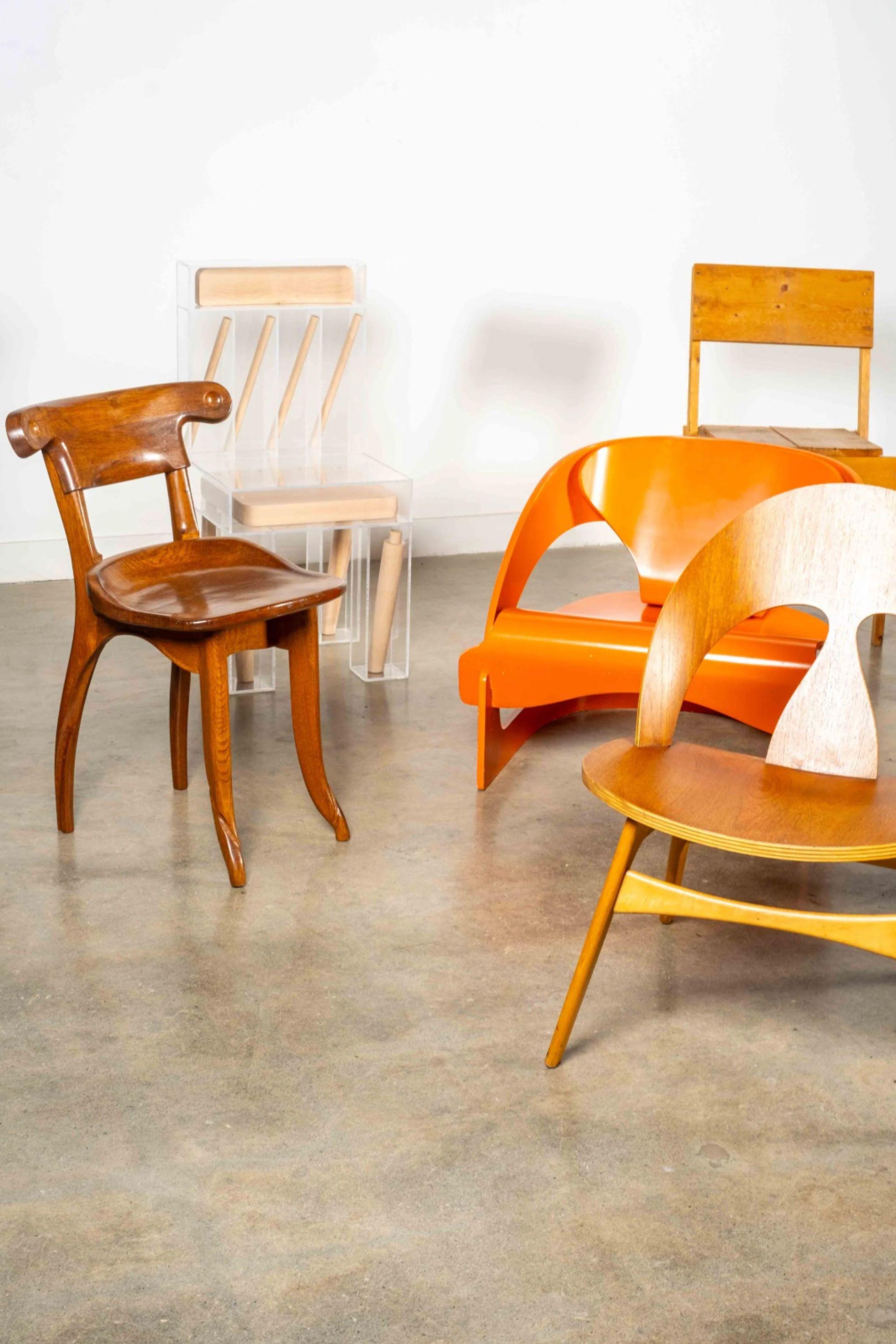 Batlló Chair by Spanish Modernist Antoni Gaudí in vendita 7
