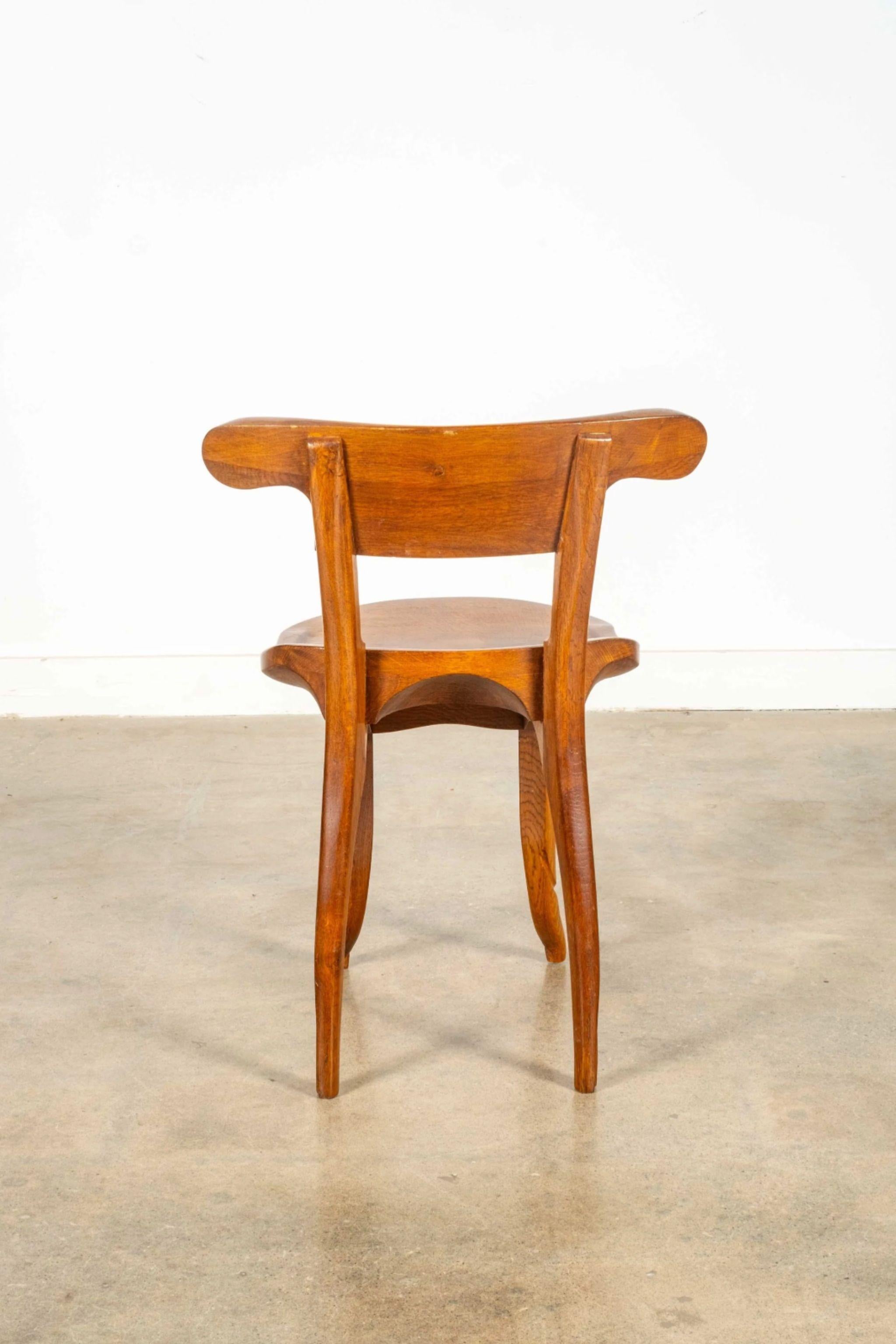 XX secolo Batlló Chair by Spanish Modernist Antoni Gaudí in vendita