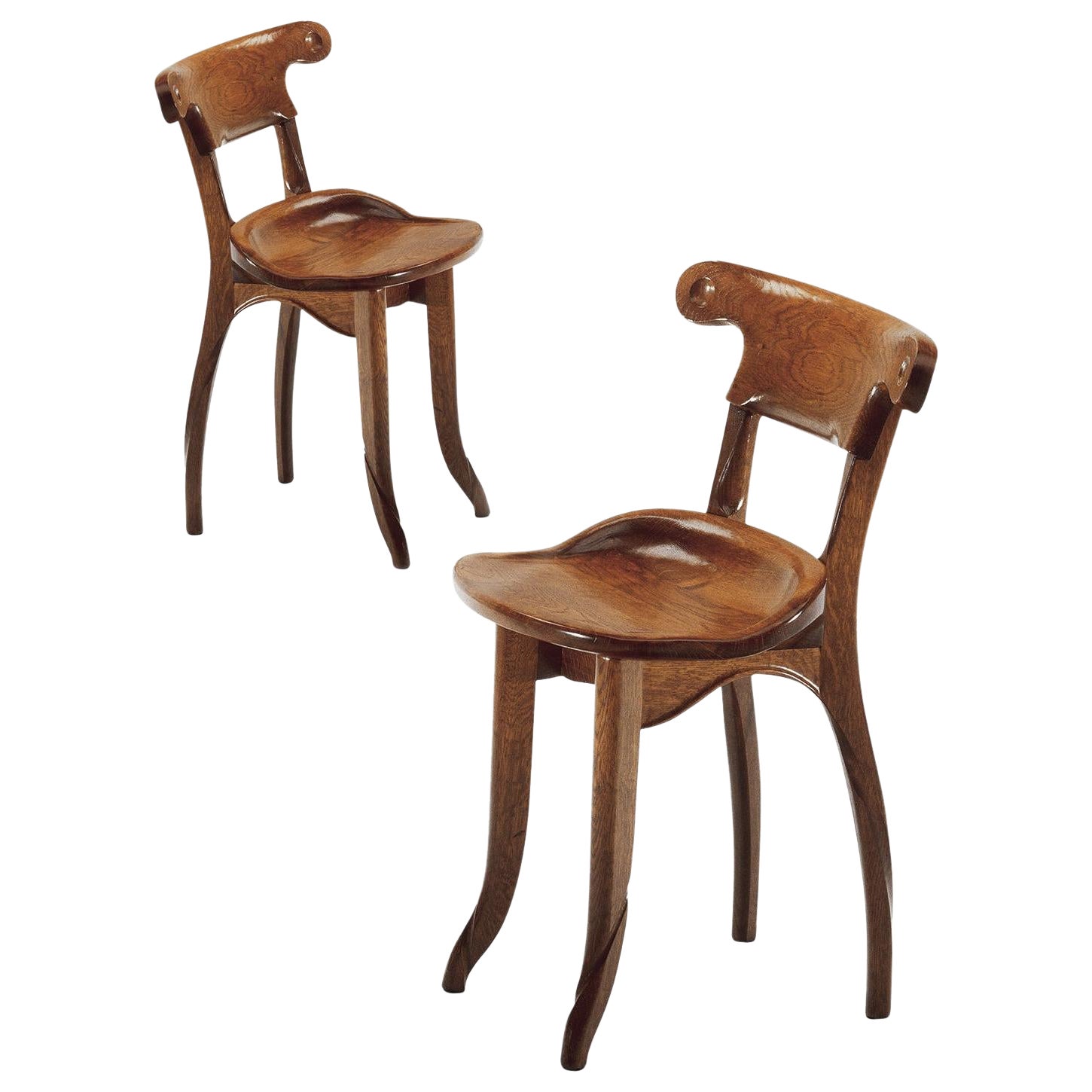 Batllo Chair Set by Antonio Gaudí