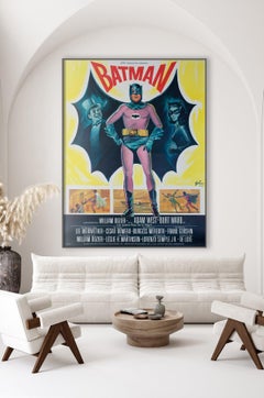 Batman 1966 French Grande Film Poster, Boris Grinsson