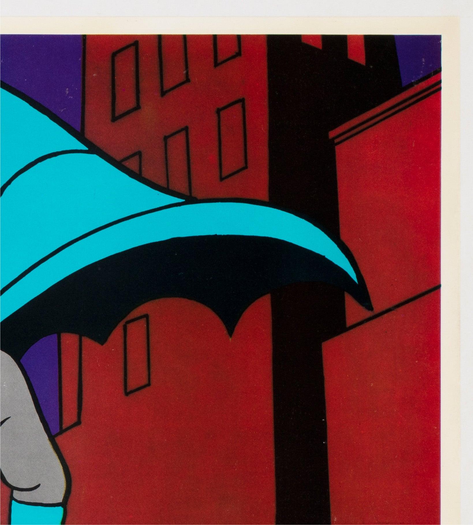 Batman 1966 TV Series Opening Credits Animation Poster (20. Jahrhundert) im Angebot