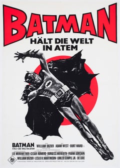 Batman 1970s German A1 Film Poster, Klaus Rutter