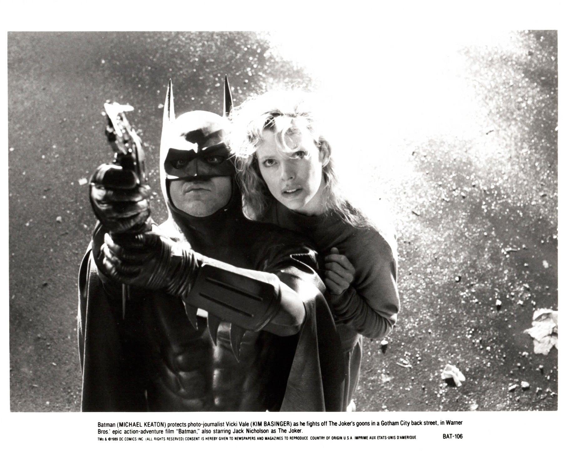 Batman 1989 Press Publicity Film Movie Still Encadré Excellent état - En vente à Bath, Somerset