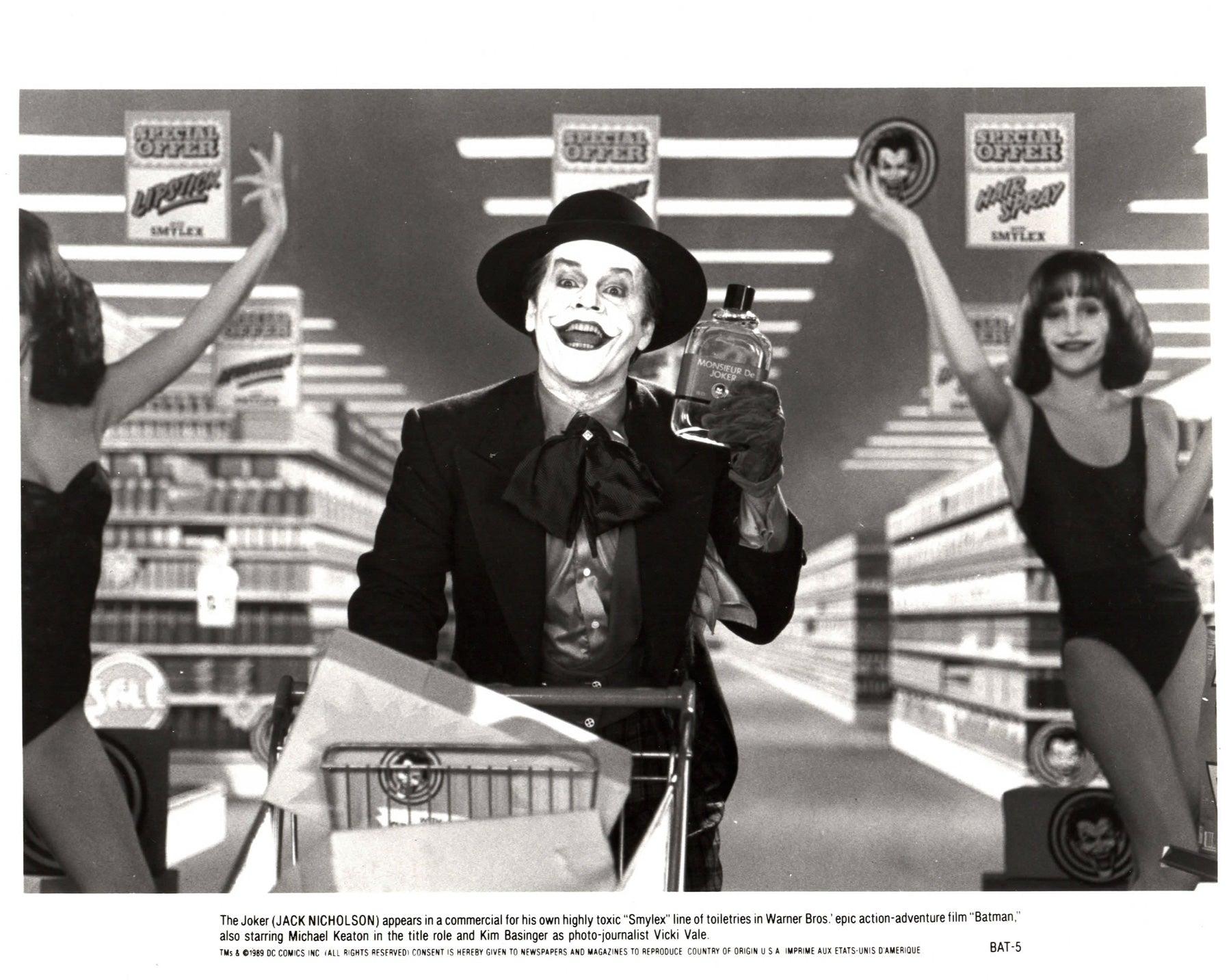 Batman 1989 Press Publicity Film Movie Still Encadré Excellent état - En vente à Bath, Somerset