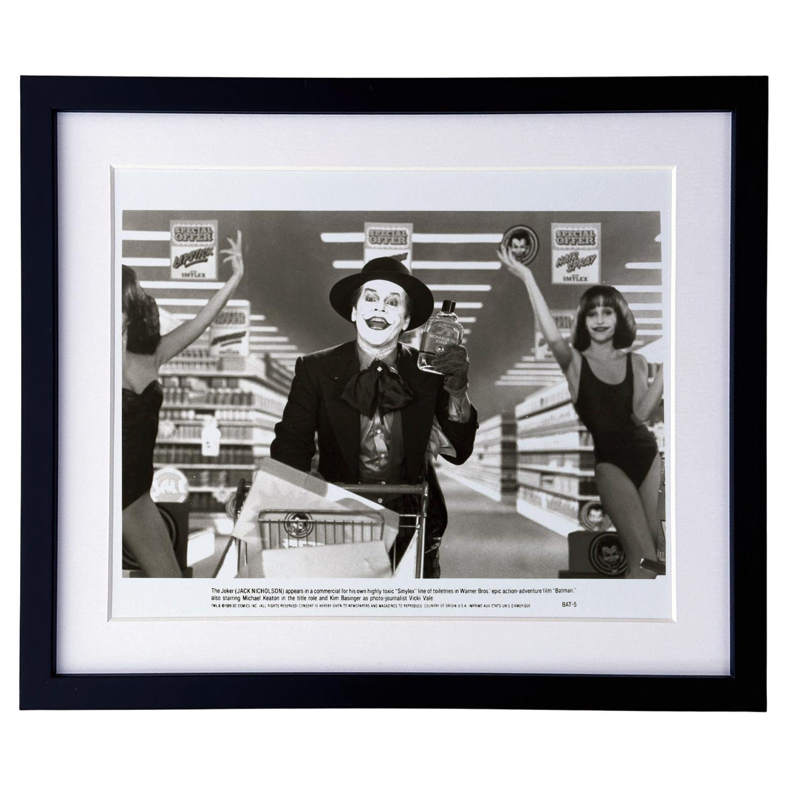 Batman 1989 Press Publicity Film Movie Still Encadré
