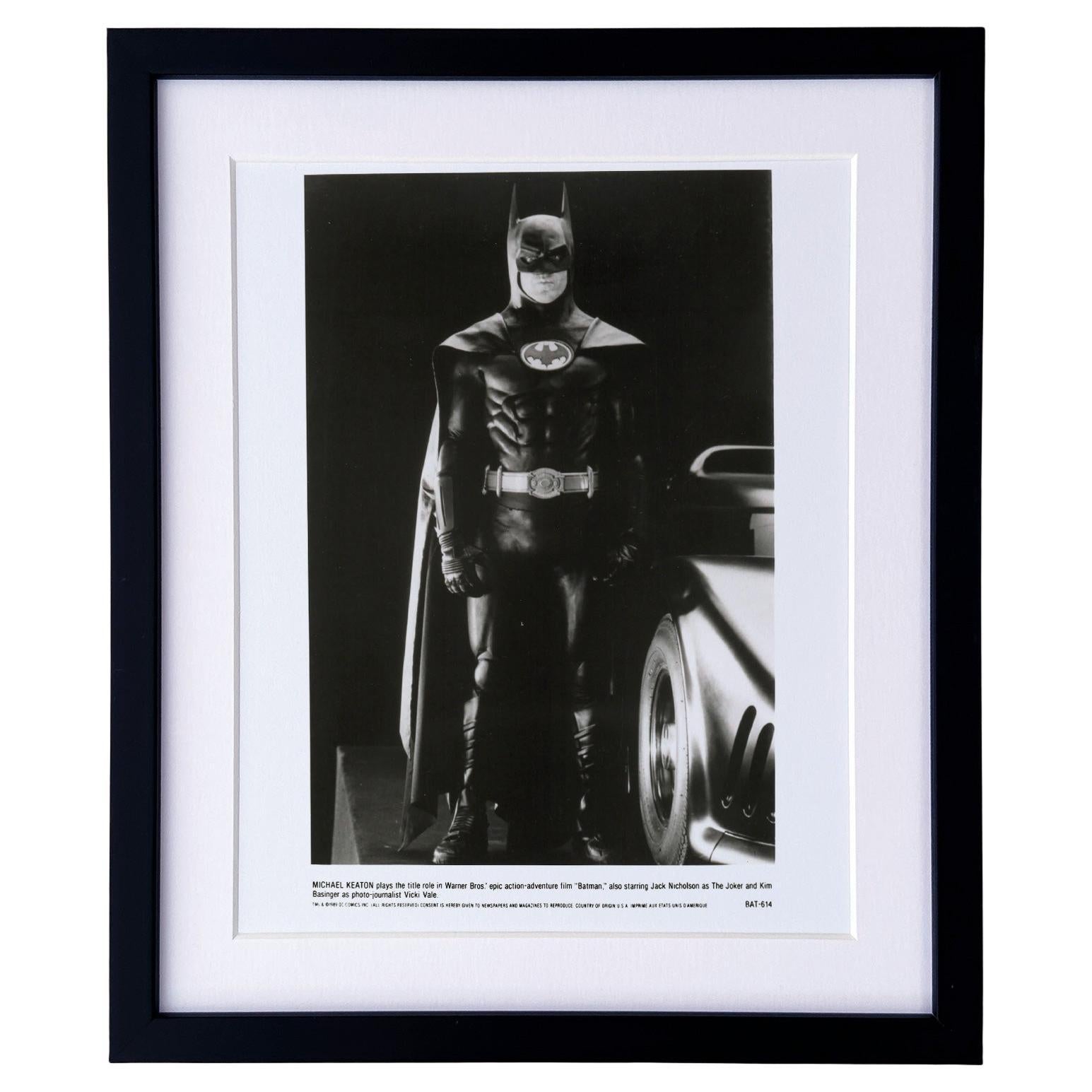 Batman 1989 Press Publicity Film Movie Still Encadré