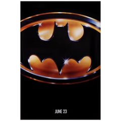 Retro "Batman" 1989 U.S. One Sheet Film Poster