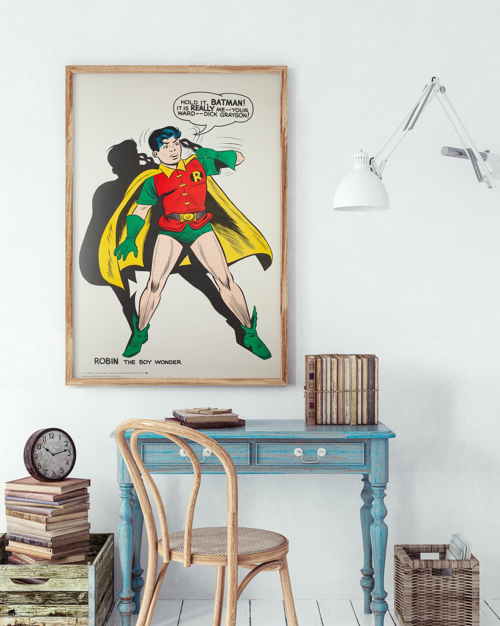 20th Century Batman and Robin Vintage 1966 US Film Movie Poster, Carmine Infantino