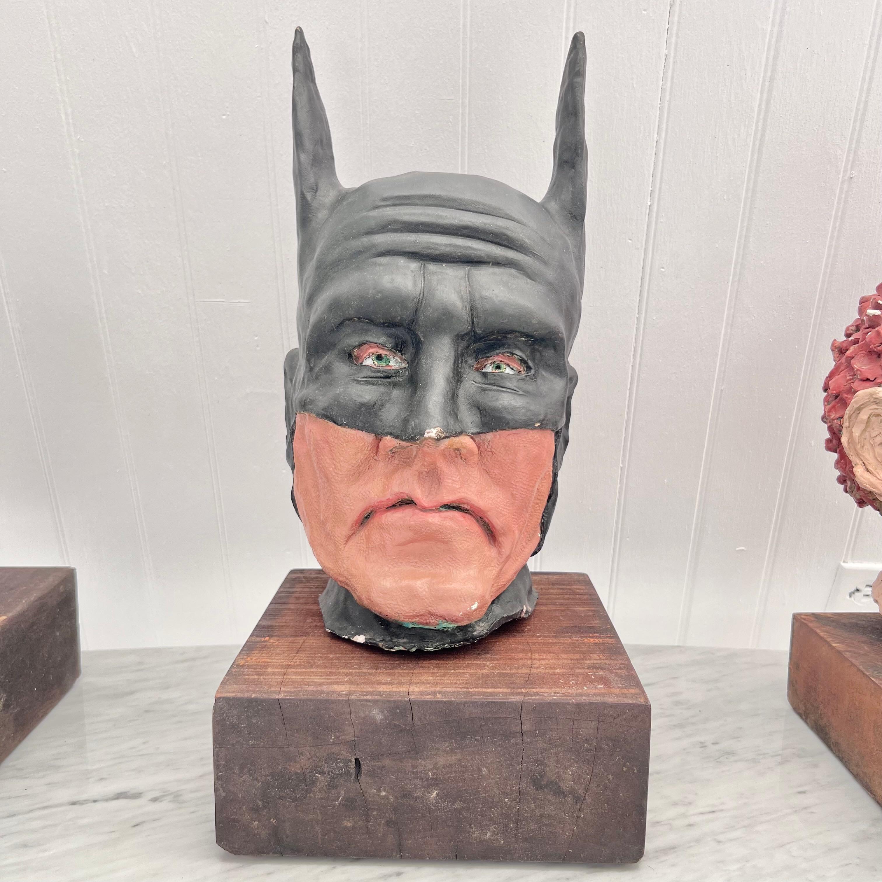 Batman, Joker & Riddler Clay Busts, 2004 For Sale 2