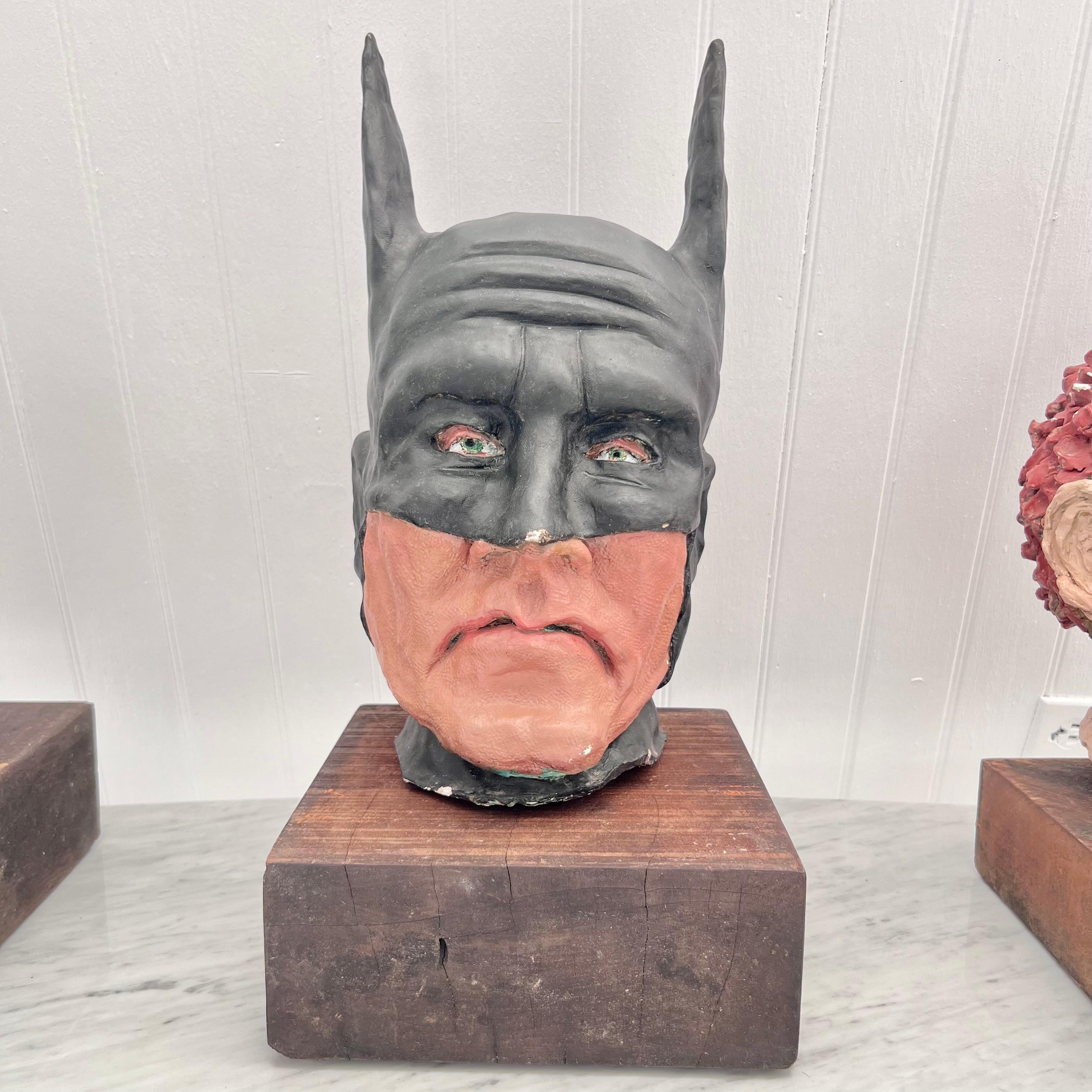 Batman, Joker & Riddler Clay Busts, 2004 For Sale 3