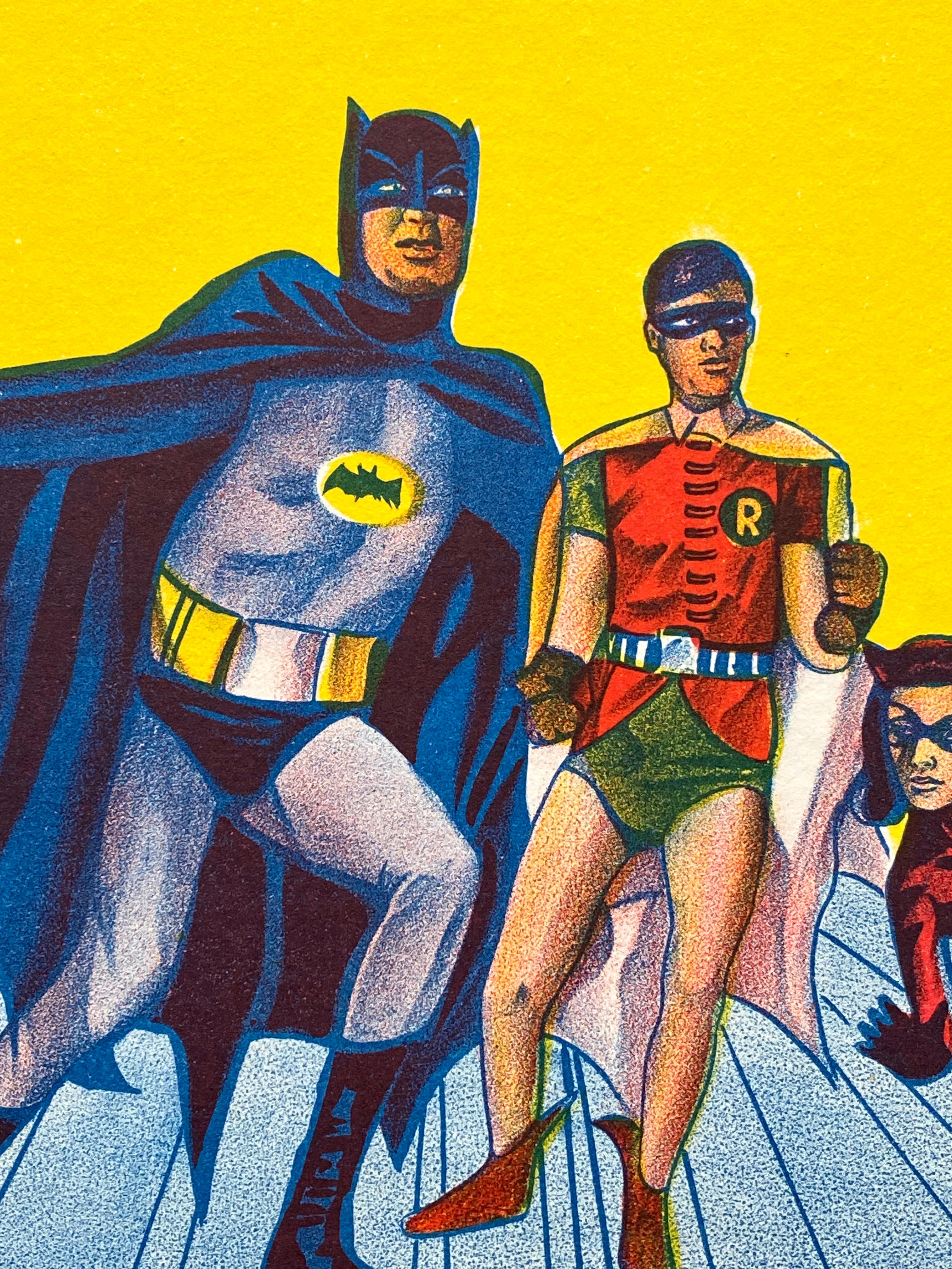 Australiano Poster cinematografico di 'Batman' originale d'epoca in Australia, 1966 in vendita