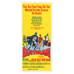 "Batman" Póster de cine original vintage australiano, 1966