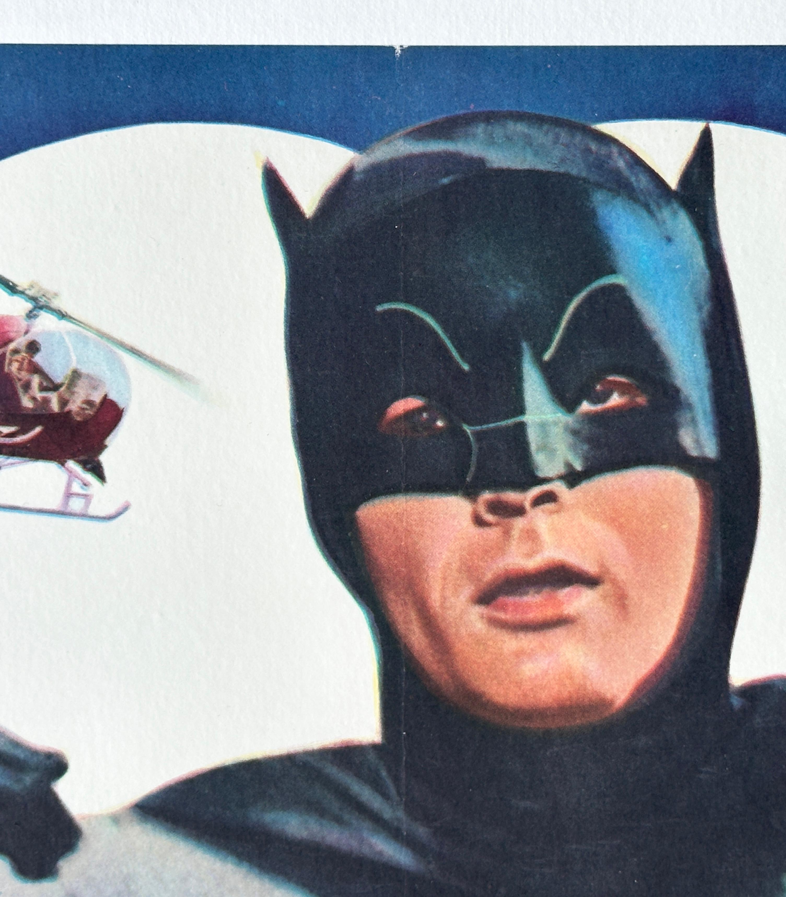 'Batman' Original Vintage Movie Poster, Japanese, 1966 In Good Condition For Sale In Devon, GB