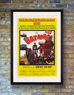 'Batman' Original Vintage US One Sheet Movie Poster, 1966