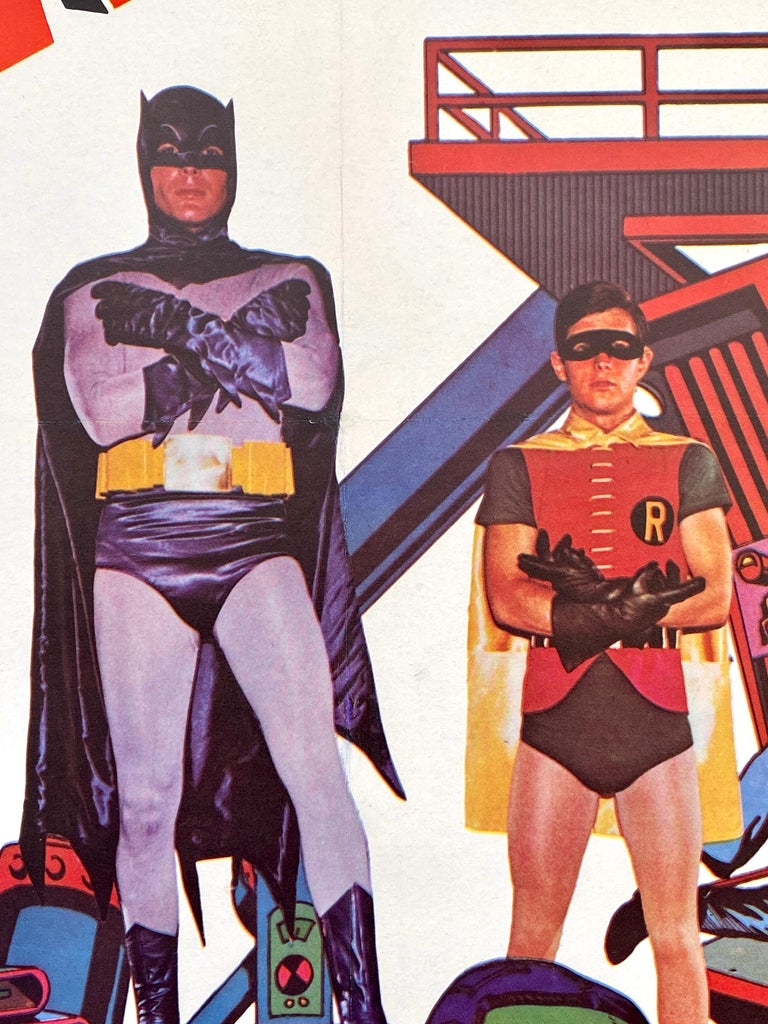 'Batman' Original Vintage US One Sheet Movie Poster, 1966 For Sale 1