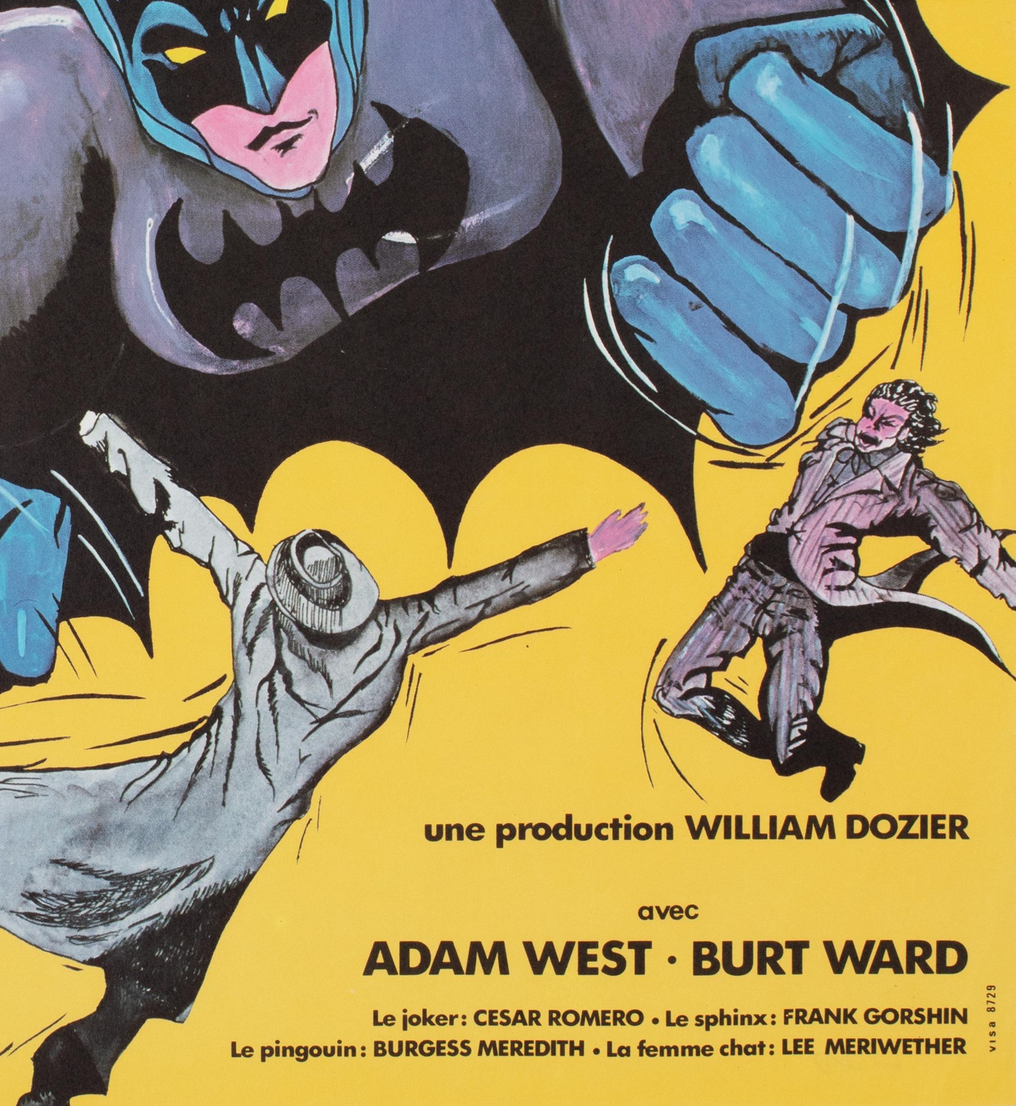 the batman french poster