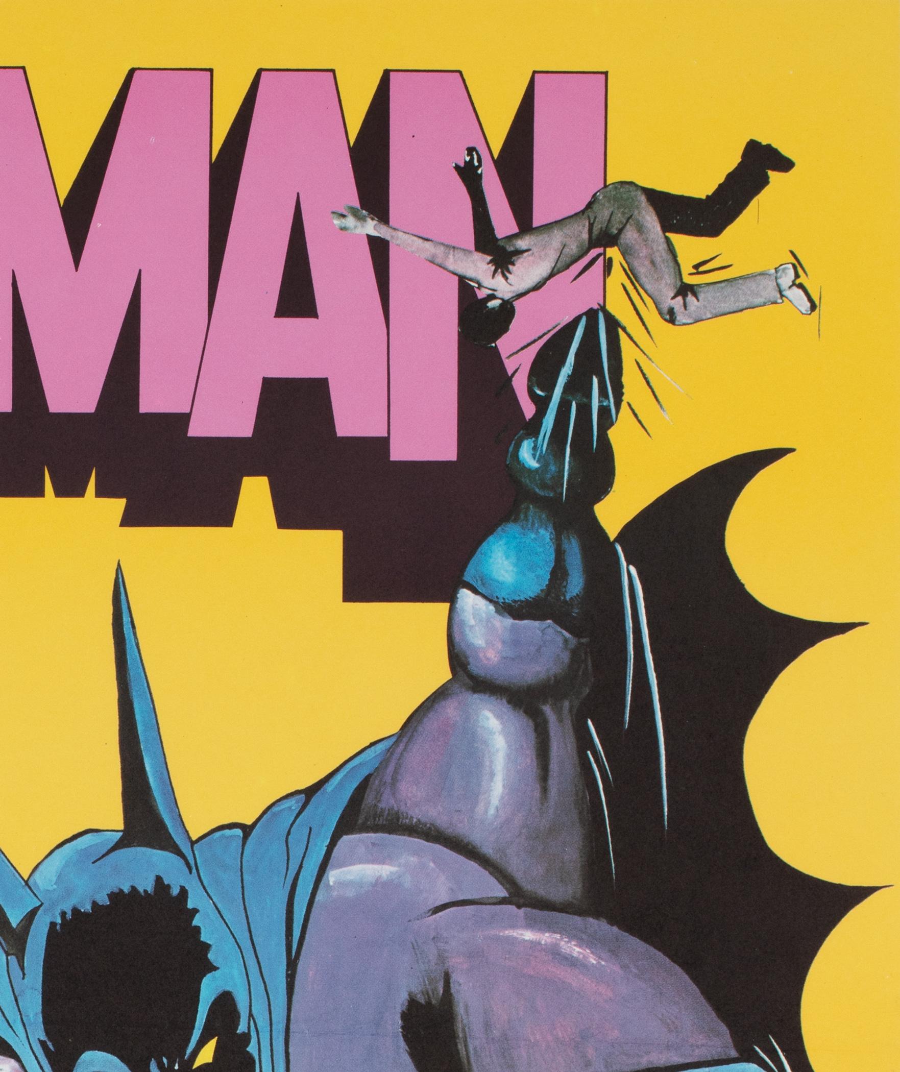 20th Century Batman R1970s French Petite Film Movie Poster