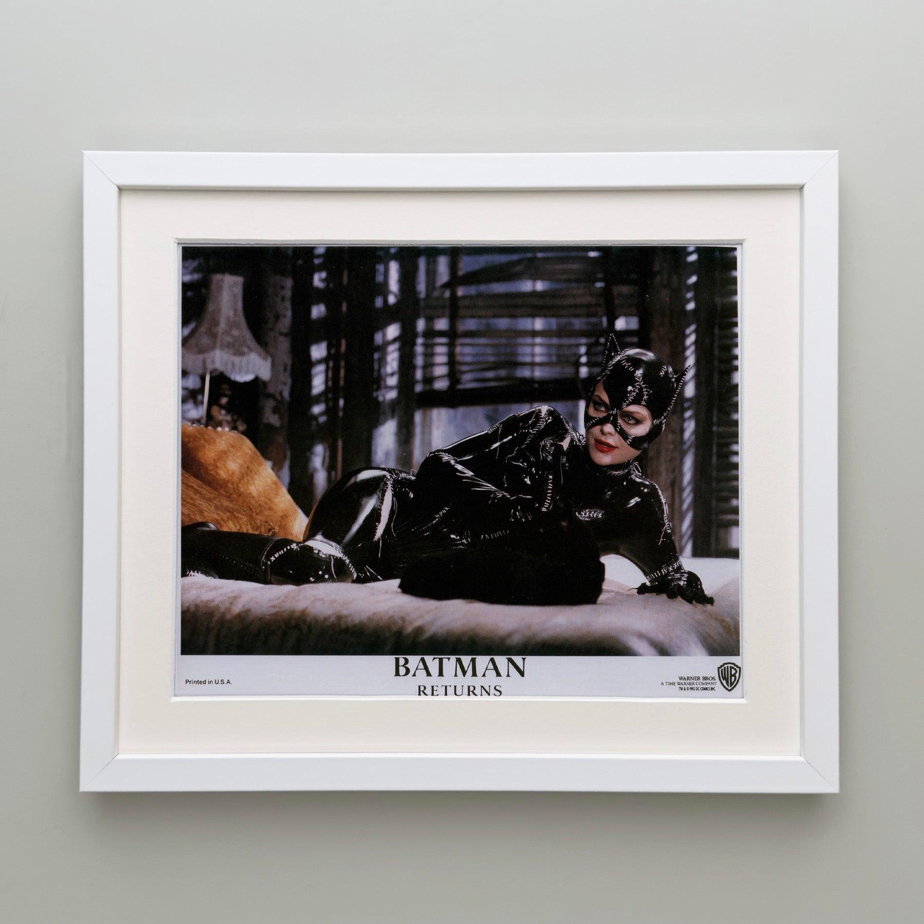 Batman Returns 1992 Werbung Film Film Presse Standbild Gerahmt im Zustand „Hervorragend“ im Angebot in Bath, Somerset