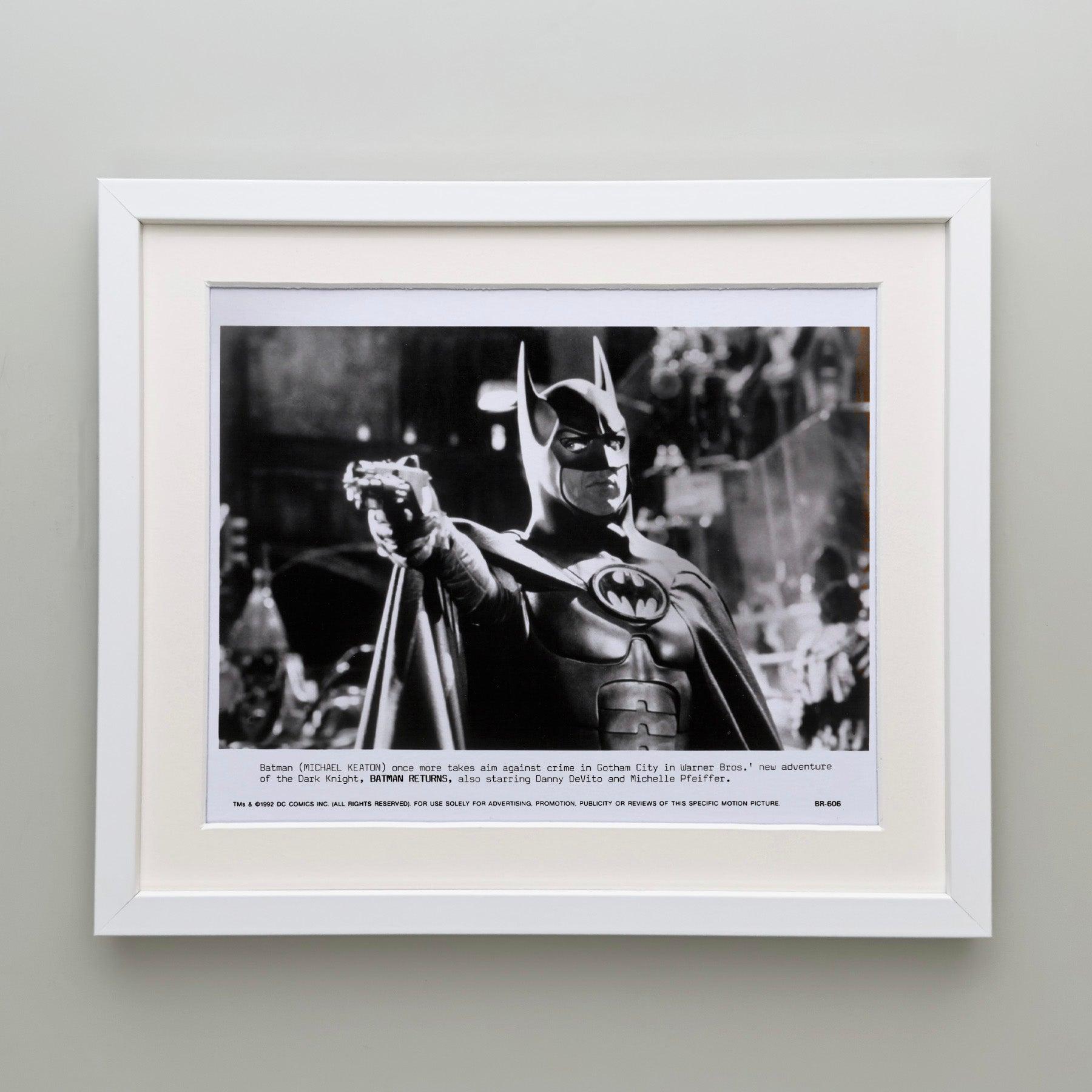 Batman Returns 1992 Werbung Film Film Presse Standbild Gerahmt im Zustand „Hervorragend“ im Angebot in Bath, Somerset