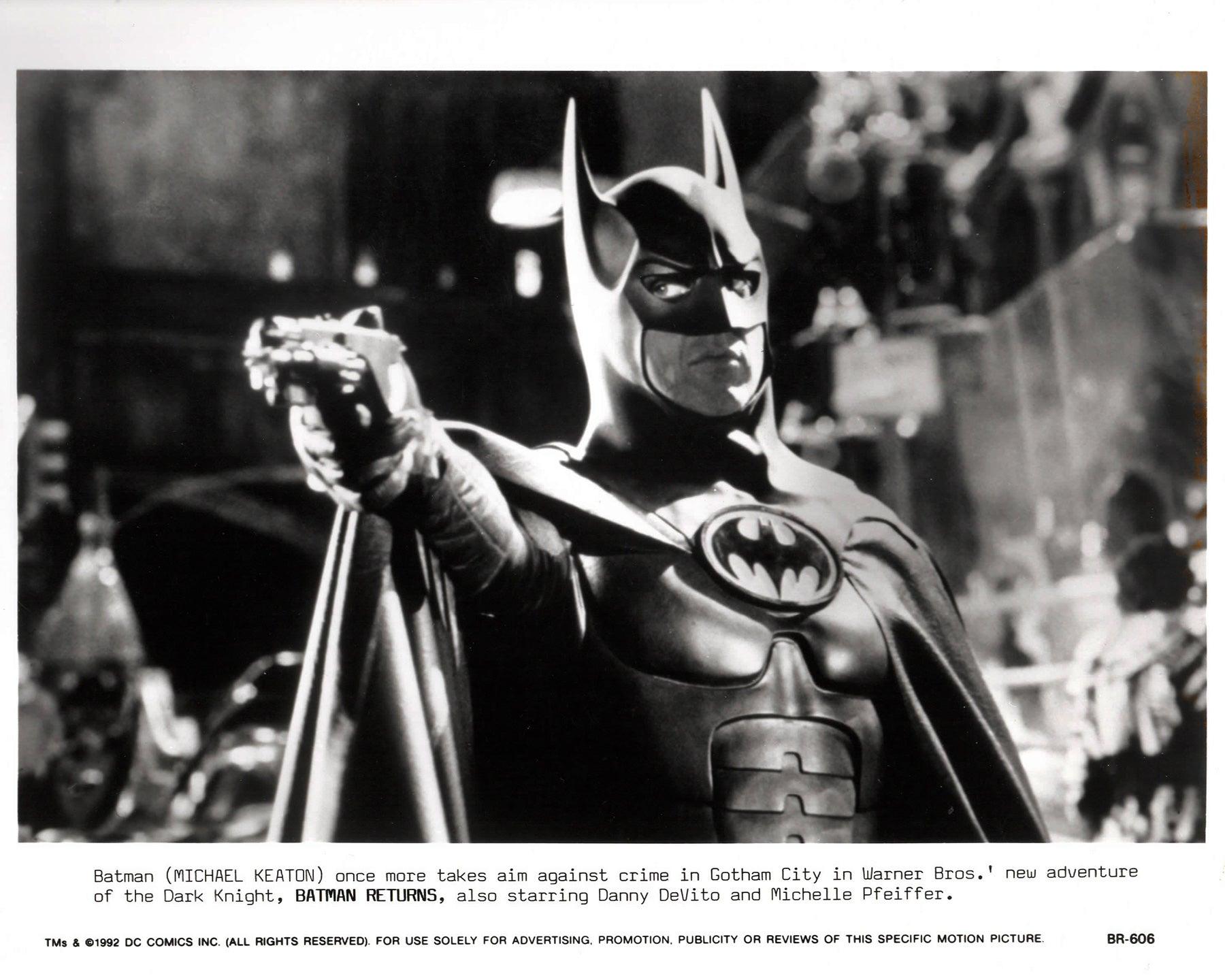 Batman Returns 1992 Werbung Film Film Presse Standbild Gerahmt (Papier) im Angebot