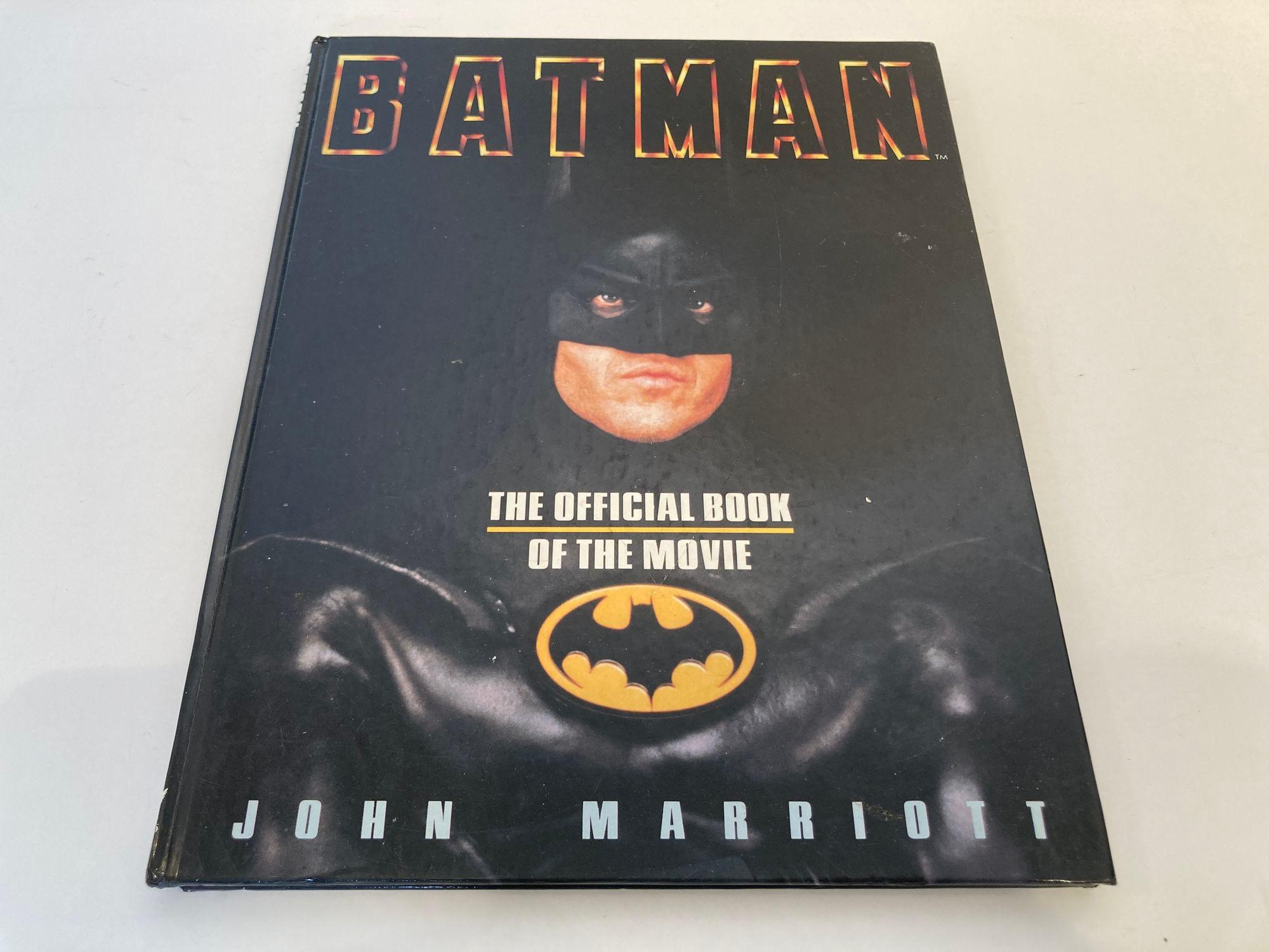 Batman: the Official Book of the Movie by John Marriott Hardcover, 1989 For Sale 9
