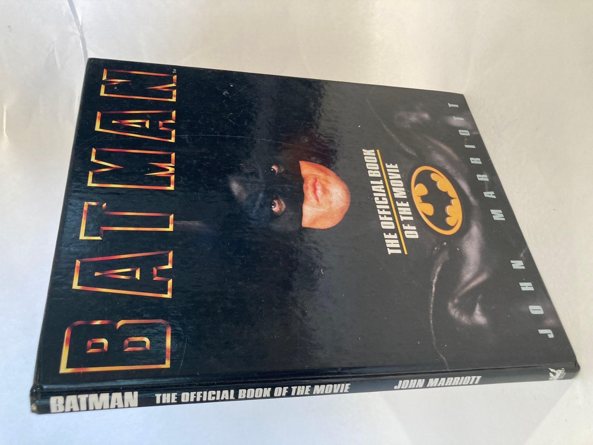 Batman: the Official Book of the Movie by John Marriott Hardcover, 1989 For Sale 10