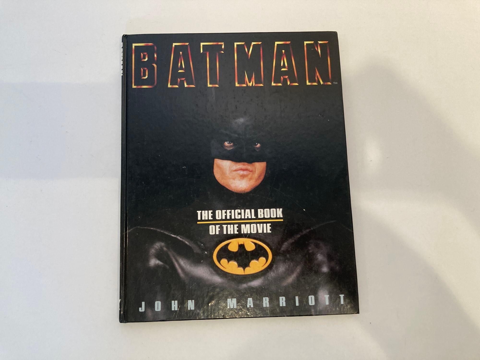 Batman: The Official Book of the Movie by John Marriott Hardcover.
Collectible book, reprint hardcover edition, 1989.
This book is absolutely must-have for every fan of Batman. Fantastic pictures and a lot of fun information to know. Could be a
