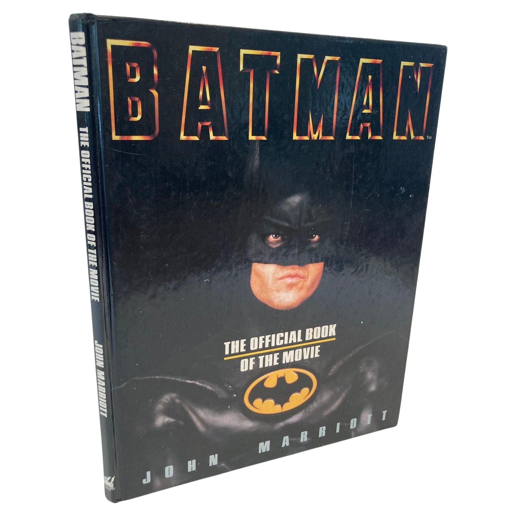 Batman: the Official Book of the Movie by John Marriott Hardcover, 1989 For Sale