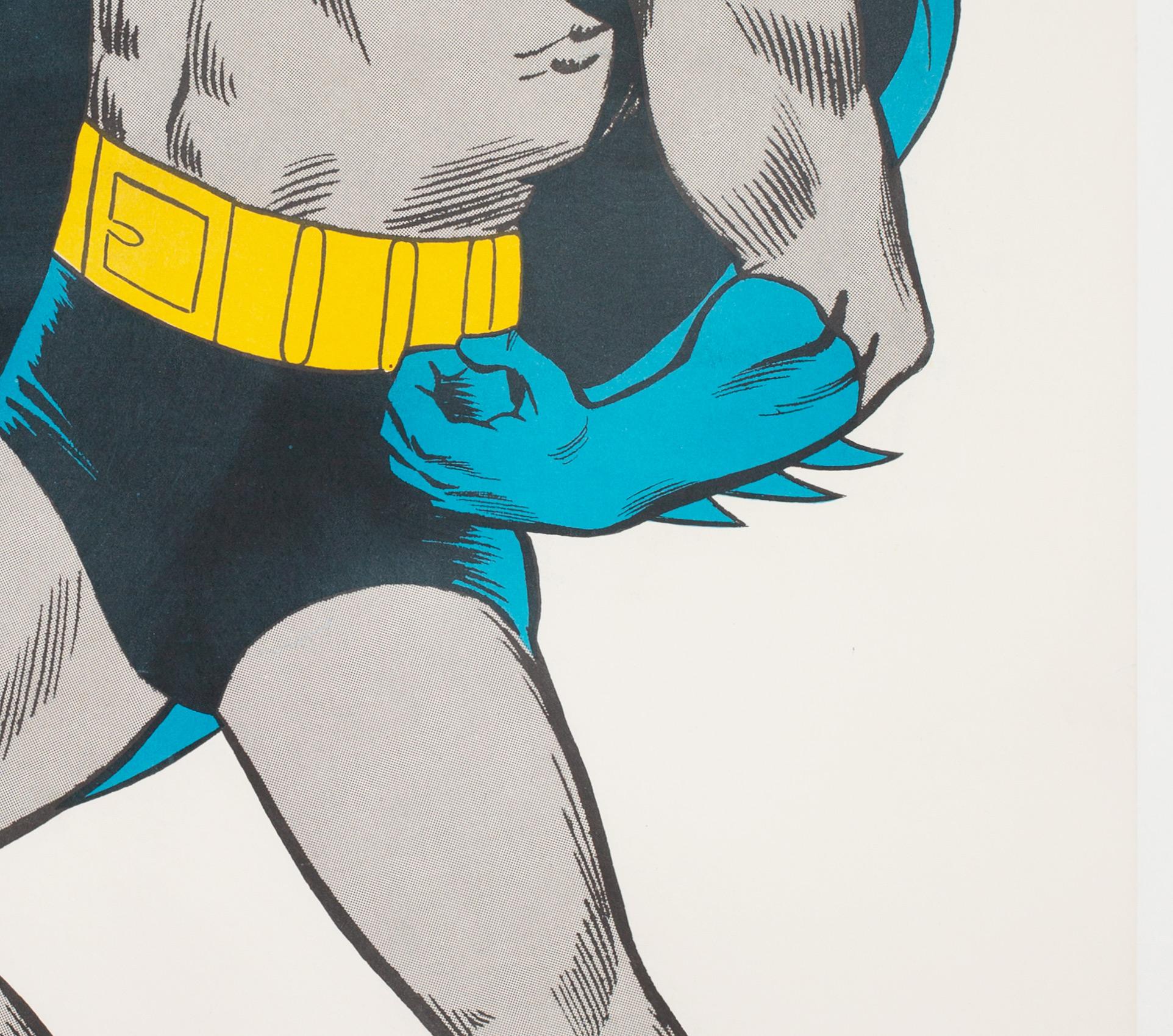 American Batman Vintage 1966 US Poster, Carmine Infantino