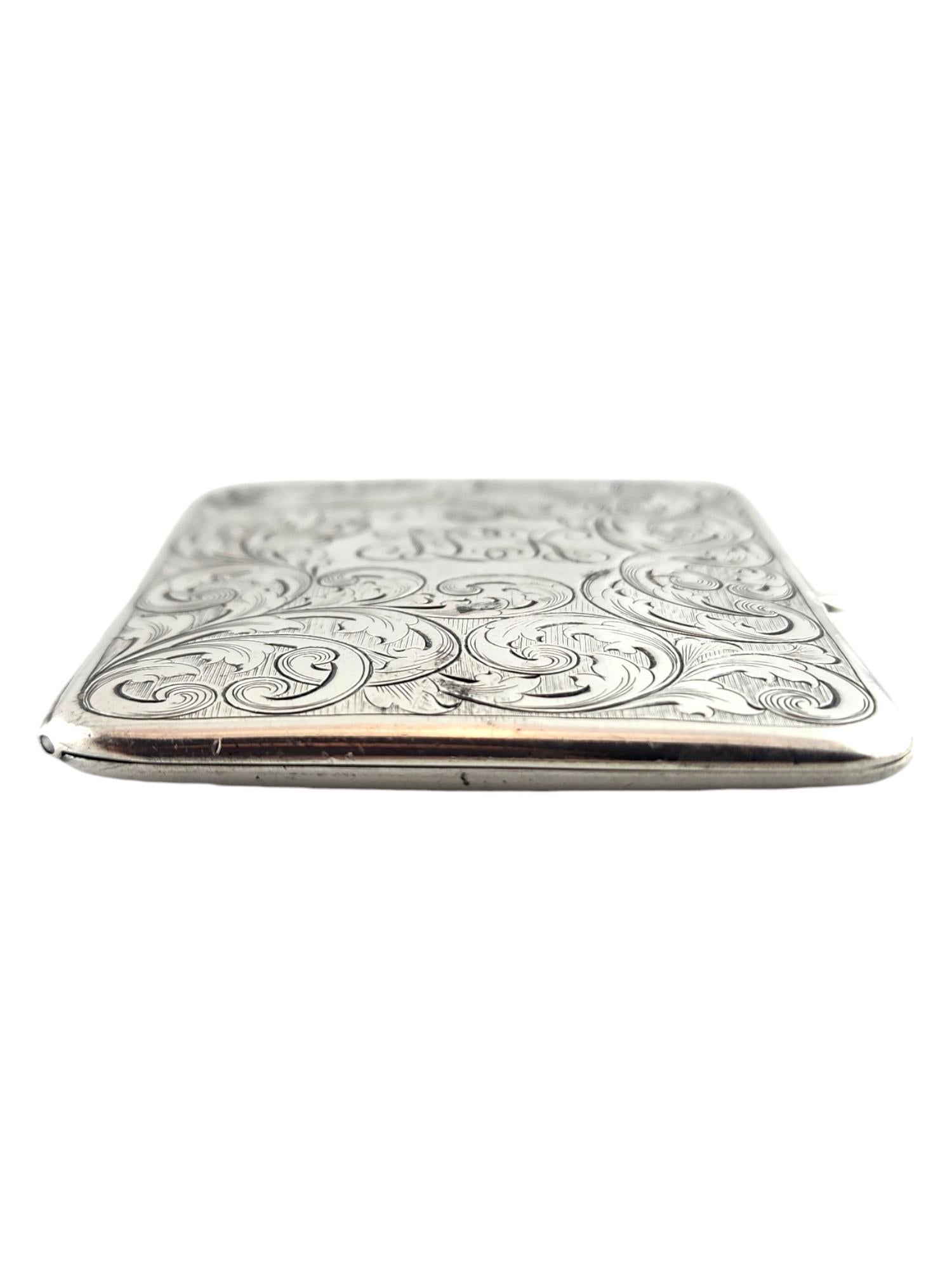 Donna Portacarte in argento Battin & Co 1896-1922 #18443 in vendita